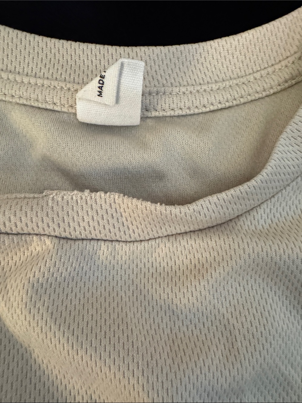 Soft beige kids' tee - Picture 5 of 5